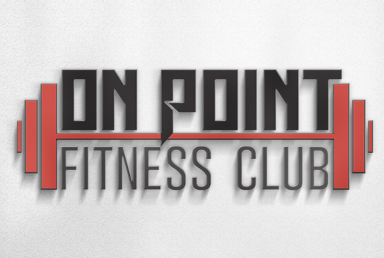 On Point Fitness Club Logo Design